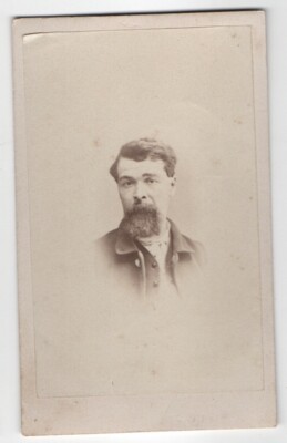 Photo cdv Ventajou c.1865 ''Nothing is rarer than the thing'' Man curiosity
