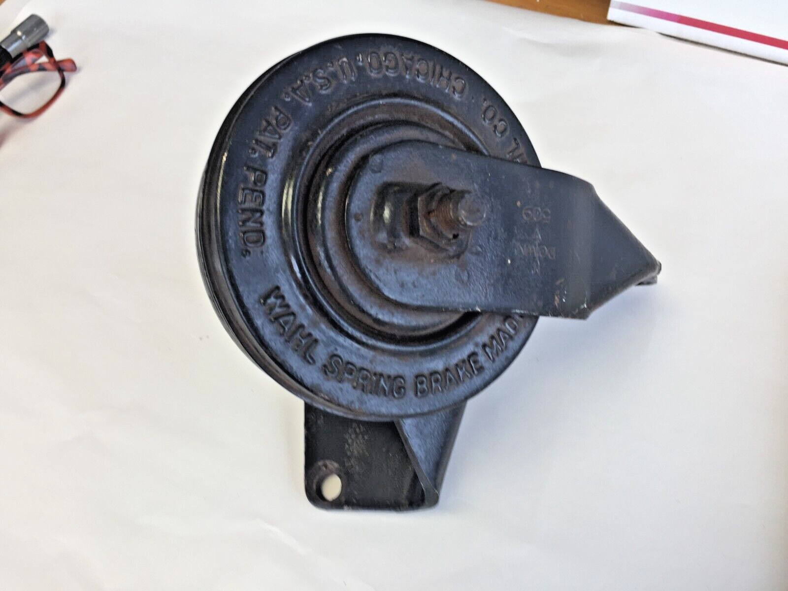 NOS WAHL SPRING BRAKE SHOCK ABSORBER, TEENS AND TWENTIES, RARE ORIGINAL