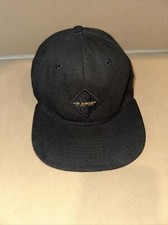 1985 Air Jordan JUMPMAN Youth Baseball Cap Hat Black Poor Condition