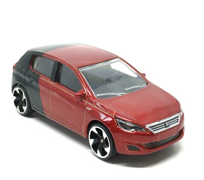 Majorette Peugeot 308 GT Red / Black 1:58 (3 inches) 205J no
