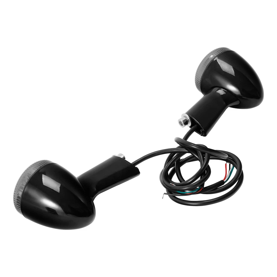 Задние указатели поворота светодиодные дымчатые подходят для Harley Sportster XL 883 1200 1992-2022 - Изображение 4 из 4