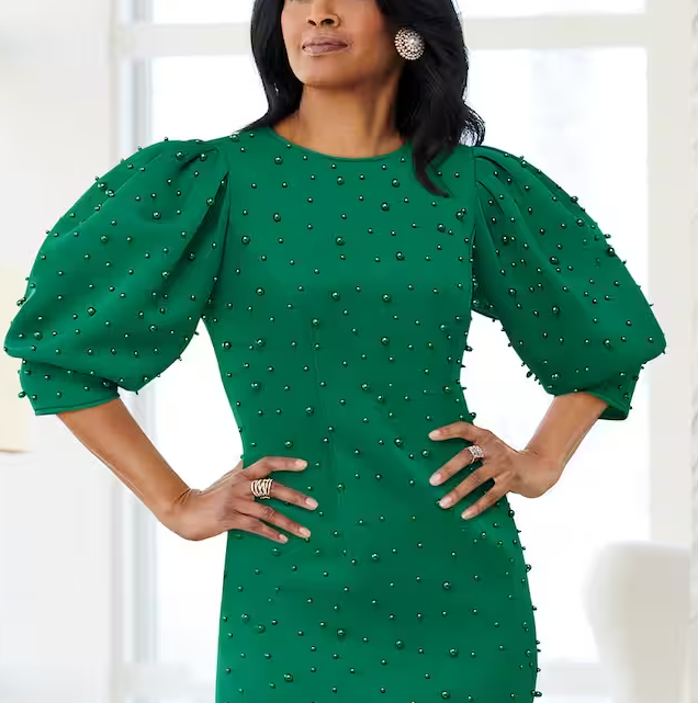Size 10 Ashro Emerald Green Formal Wedding Church Alanah Faux Pearl Sheath Dress Size 10 Ashro Emerald Green Formal Wedding Church Alanah Faux Pearl Sheath Dress