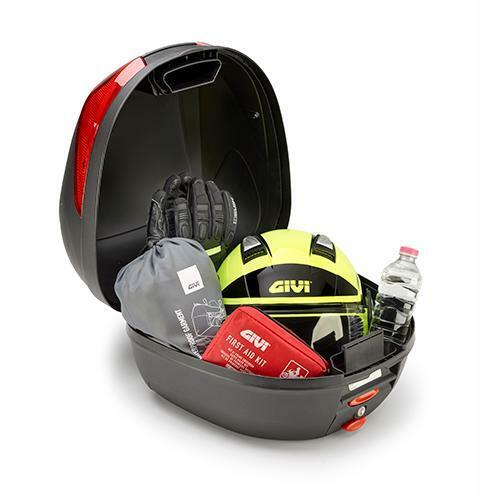 Givi B29N2 Top Case 29 Litri Nero Con Lente Rossa - Baule Monolock Per Scooter E Moto