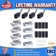 For Whirlpool Kenmore Amana 4 Pack Range Burner Receptacle Block Kit 330031