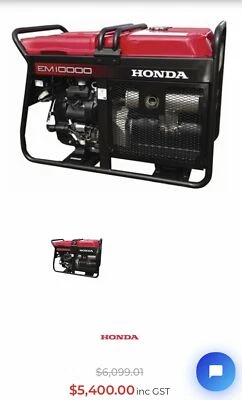 used honda generator  Home u0026 Garden  Gumtree Australia Free 