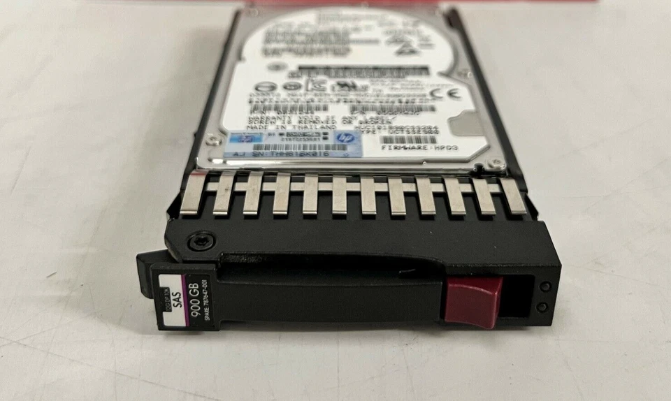 HP MSA 900GB J9F47A 10K 12G 2.5" SAS Hard Drive - Image 2 of 3