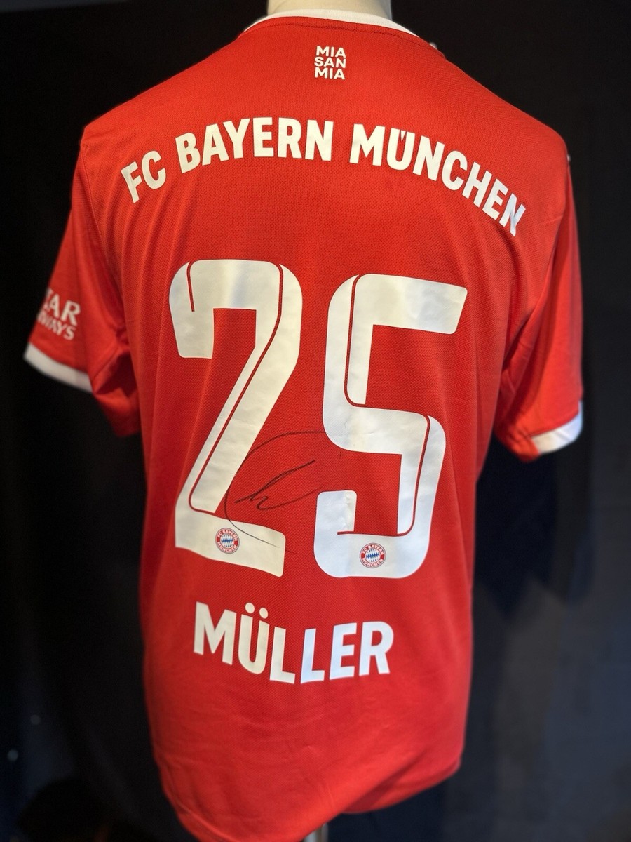 FC Bayern Munchen MÜLLER 25番シャツ Mサイズ FC Bayern Munchen MÜLLER 25番シャツ Mサイズ - メルカリ