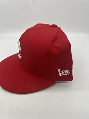 Crooks & Castles 7 5/8 59Fifty New Era Hat Fitted Cap Red