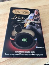 new sealed carlos santana Bluetooth earbuds