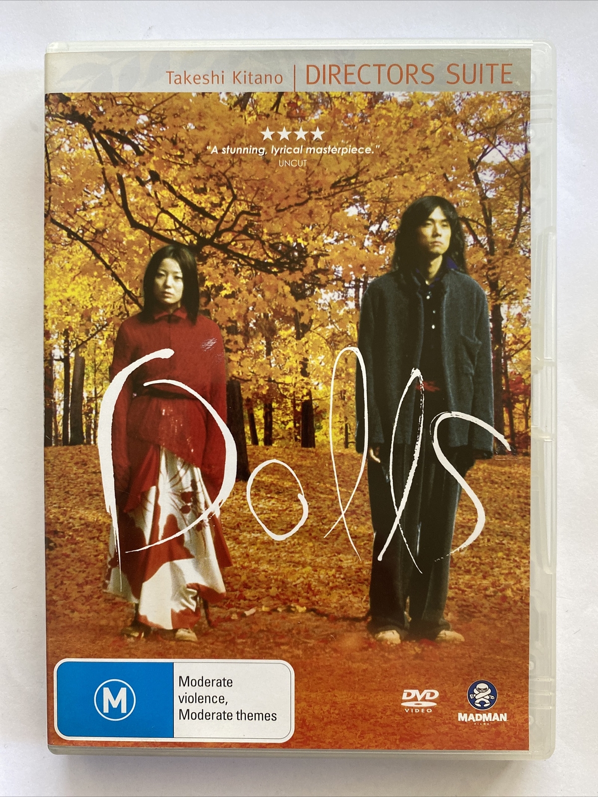 DVD - Takeshi Kitano Directors Suite DOLLS (2002) - Region 4 PAL - With Booklet