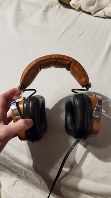 Headphone HD-404 vintage 4 chanel audio, Hitachi. Working, like