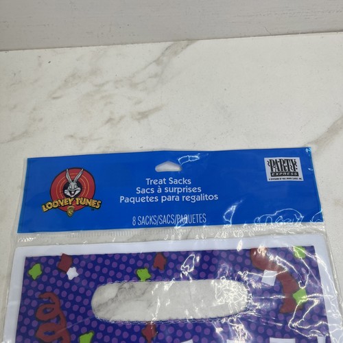 Vintage 1997 Party Express Looney Tunes Treat Sacchi 8 Silvestro Il Gatto - Foto 2 di 6
