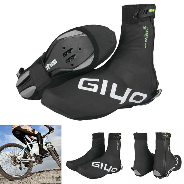 Thermal Fleece GAITER Neoprene Windproof Biking Shoe Cover Cycling
