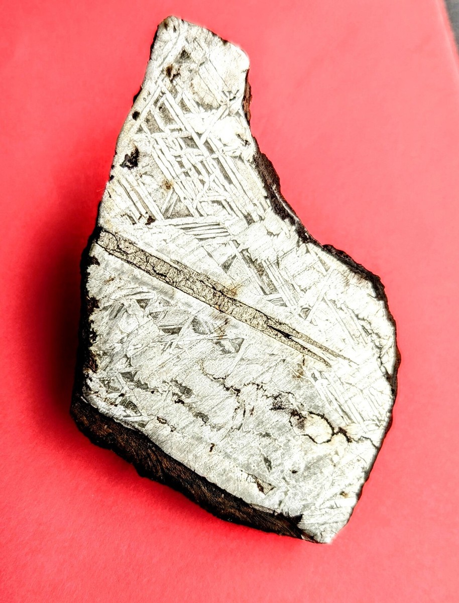 Nickel Iron Meteorite 460g With Widmanstätten Pattern | eBay