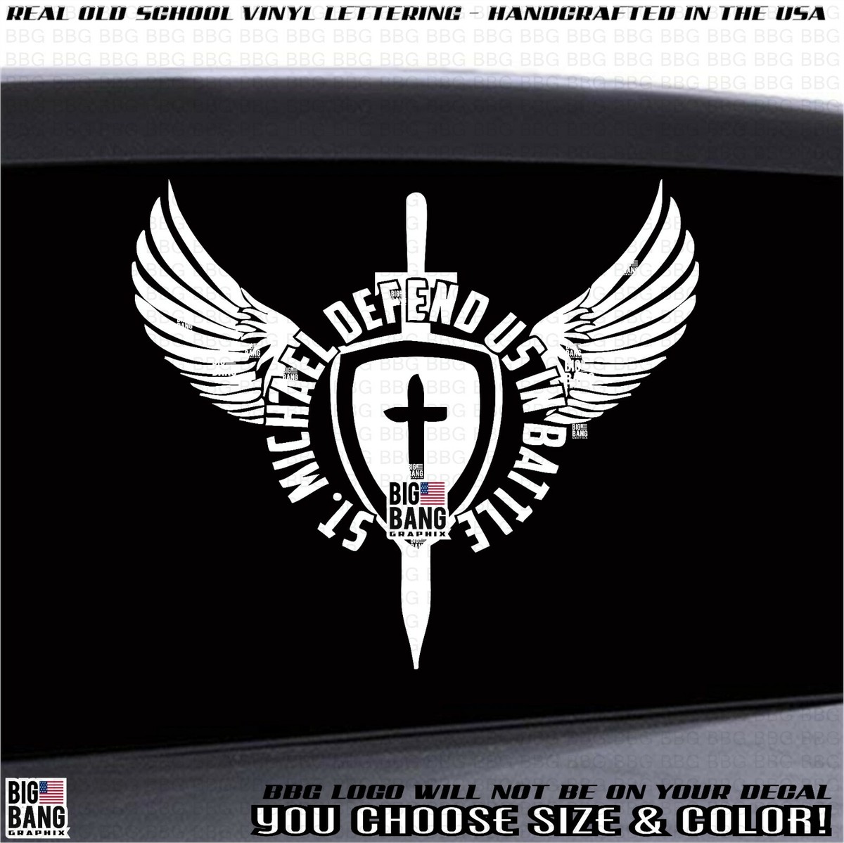 JS Artworks United States Mail Vinyl Decal - 8x1.3 Inch Gloss White USPS Sticker