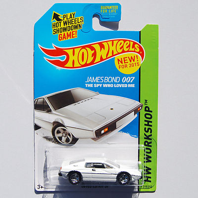 Hot Wheels 77 LOTUS ESPRIT S1 - JAMES BOND 007 Spy Who Loved Me HW 219/250