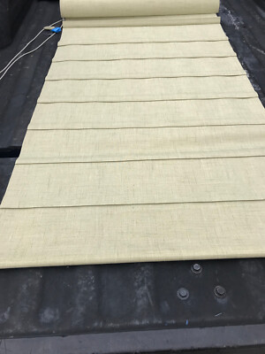 Hunter Douglas Vignette Roman Shade light green 32 width by 56 height