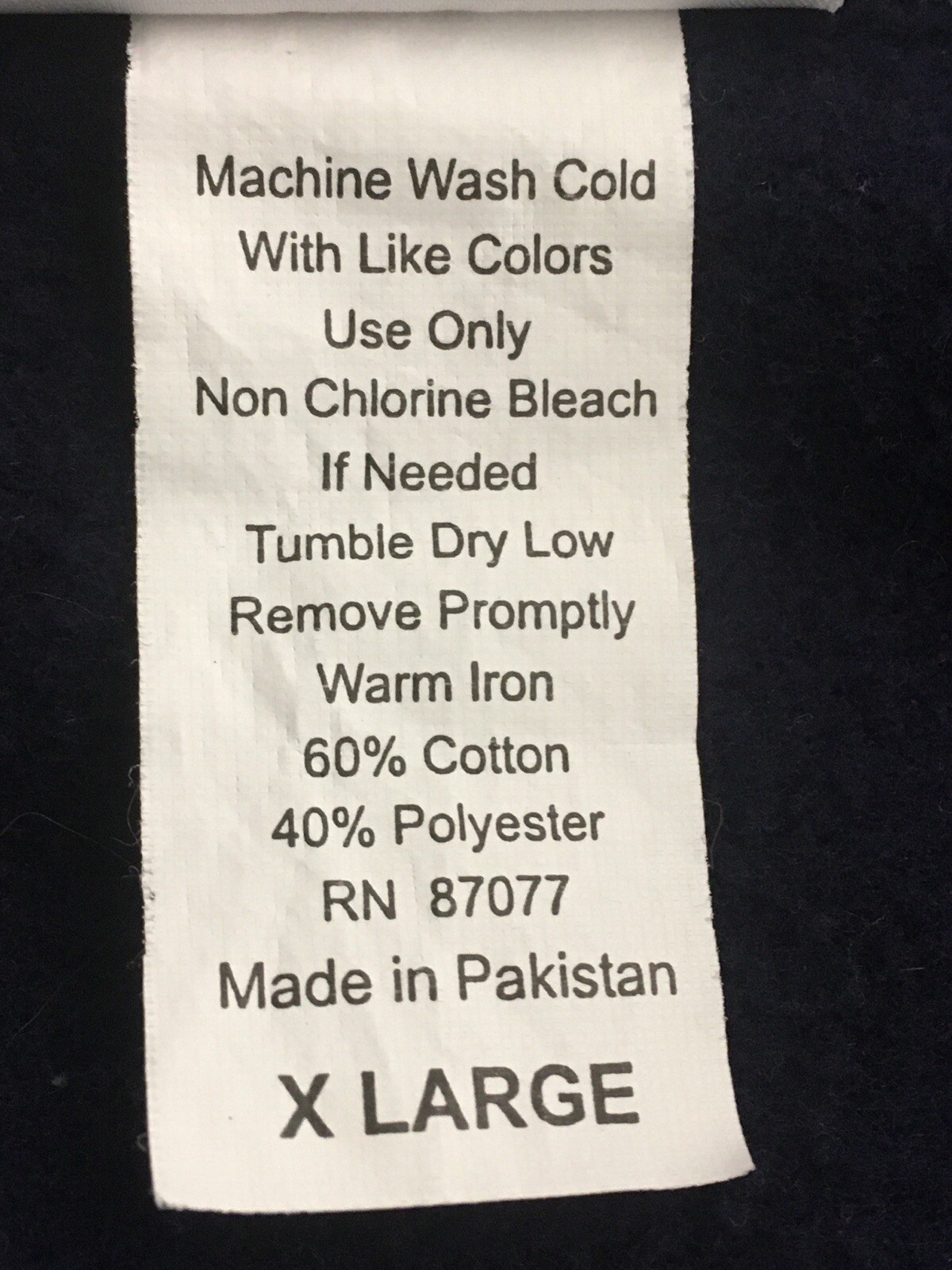 Collections Etc Blue Button Down Comfy Shirt XL - image 6