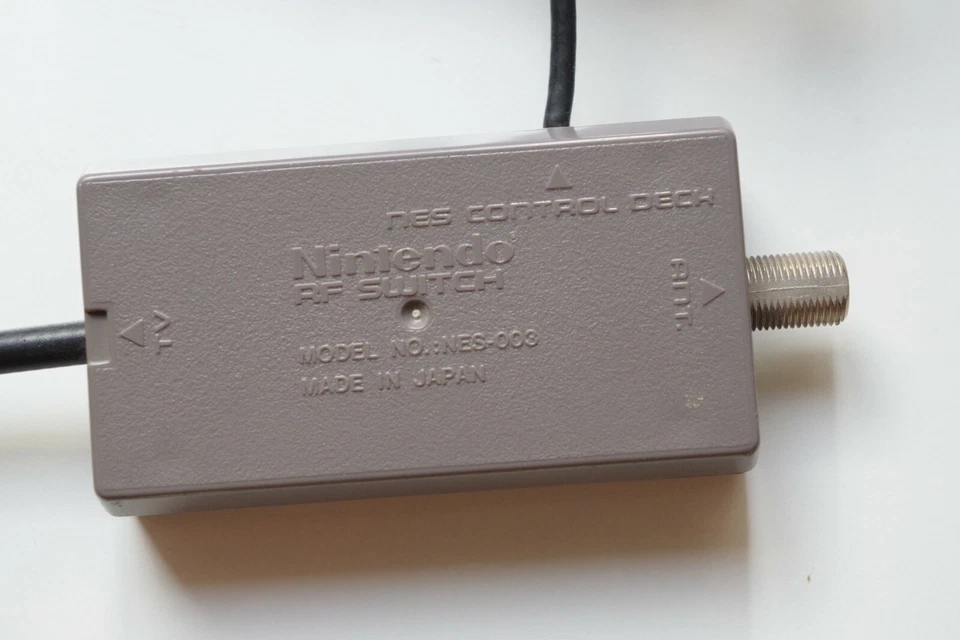 Nintendo NES SNES RF Switch Adapter Cord Official Authentic OEM NES-003 Genuine - Image 2 of 4