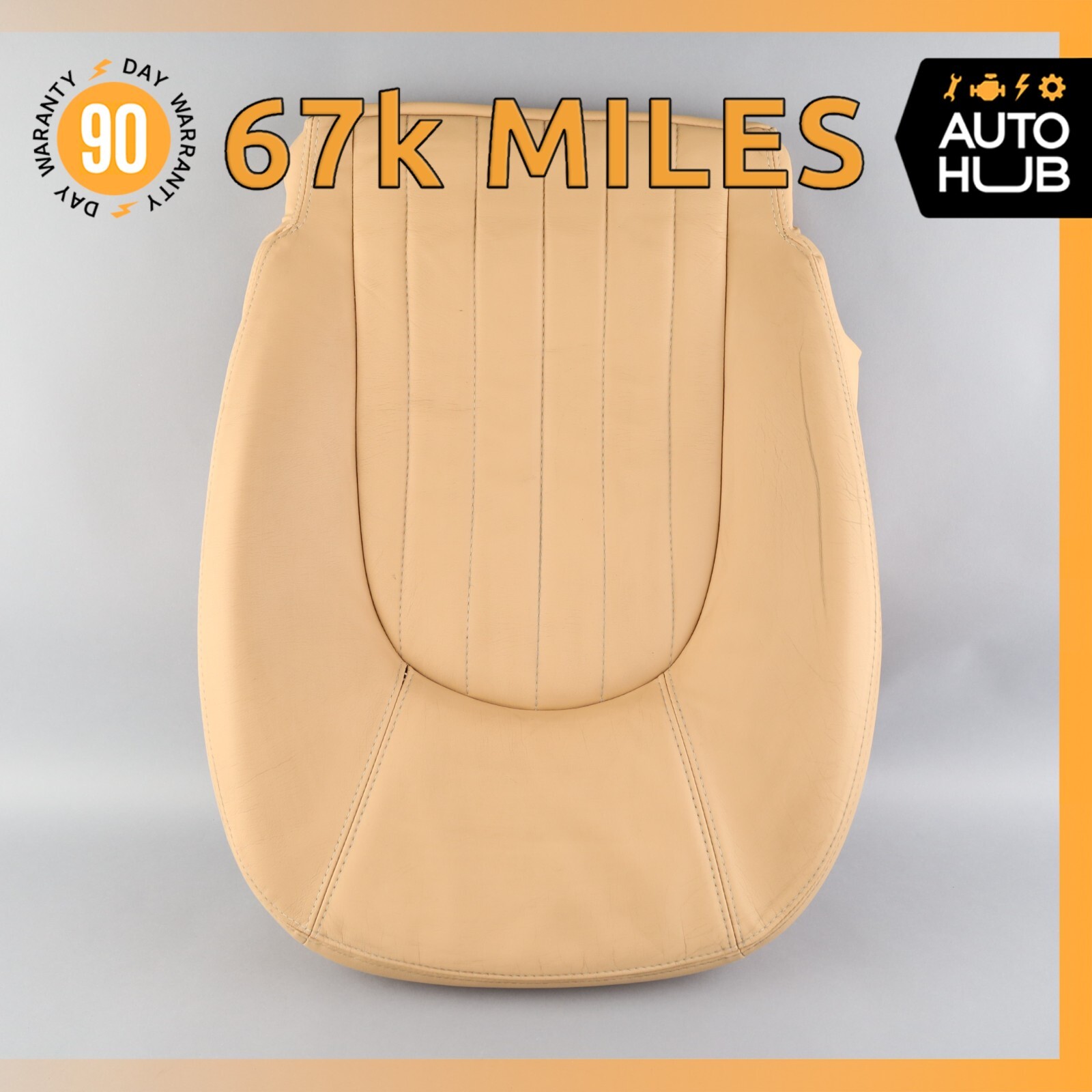 02-07 Maserati Coupe 4200 GT M138 Front Left Lower Bottom Seat Cushion OEM 67k