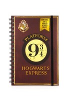 Harry Potter Platform 9 3/4 Notizbuch Spiral A5 Hardcover Ringbuch Planner