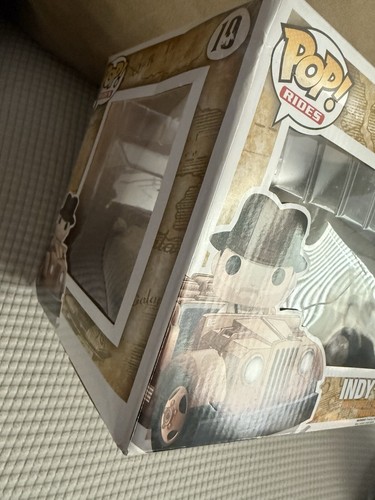 Funko Pop Rides Indiana Jones Indy's Ride #19 Disney Park Exclusive Adventure - Picture 5 of 9