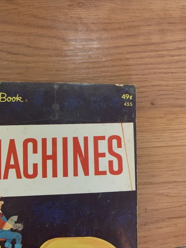 "Machines" Little Golden Book 1974 5th Printing - Picture 3 of 12