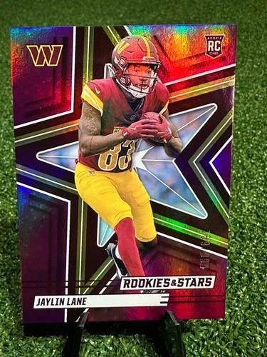 2025 Panini Rookies & Stars Football Purple Jaylin Lane #140