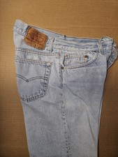 Vintage 80s 90s Levi's 501 XX Jeans 34? 30x27 made in USA mens Button Fly