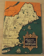VTG 1925 ADVERTISING Travel Guide~"HISTORIC TOURS in SOCONYLAND"~Standard OIL~