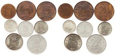 Netherlands Antilles - Lot 8 Coins 1945 - 1981