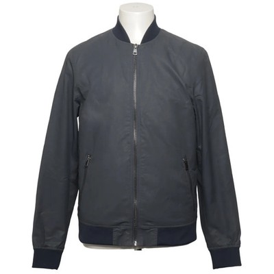 F&F, Bomberjacke, Herren, Größe: M, Grau/Blau, Baumwolle/Polyamid/Polyester #jmw