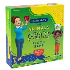Spark Innovations Animals Matching Cards Floor Game | ABC Learning Toyttttttt...