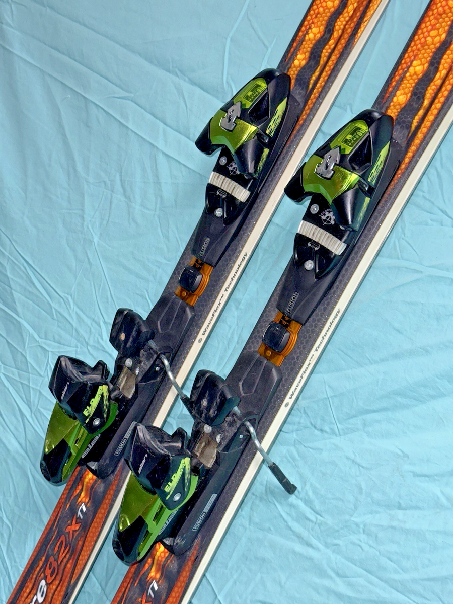 🔥 ELAN MagFire 82x Ti 168cm All-Mtn Carving SKIS Elan ELD 14