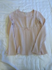 Abercrombie Kids - Soft Pink Long Sleeve Sweater Sz 13/14