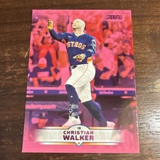 Topps Stadium Club Pink Foil Christian Walker #29 Houston Astros Baseball 2025