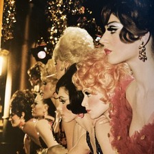 “VEGAS SHOWGIRLS” Color Photo Print Costumes Makeup Hair SAMMY DAVIS, JR Women