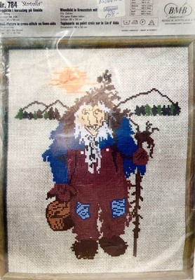 NEW 1990s BMB Stortrollet The Big Role 784 Counted Cross Stitch Kit Norway 1288
