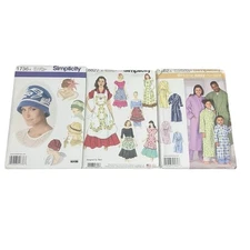Simplicity Clothes 1736, 8827, 1562 Used but Uncut
