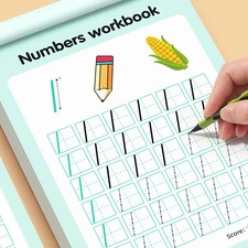 48 Pages Number Excercise Books Writing Learning Math For Kids