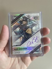 Alex Bregman White Polychromatink Auto Purple Ink /15 - 2025 Topps Diamond Icons