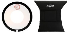 Big Fat Snare Drum Steve's Donut - 14 inch + Evans EQPAD Value Bundle