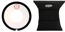 Big Fat Snare Drum Steve's Donut - 14 inch + Evans EQPAD Value Bundle