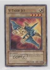 V-Tiger Jet 1st Ed. YuGiOh Chazz Princeton Duelist Pack #DP2-EN001 2006