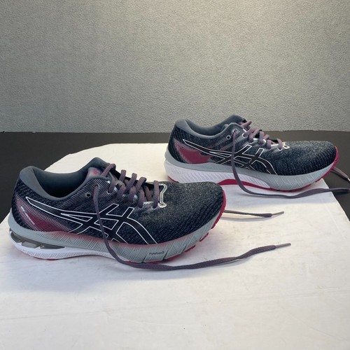 Asics Schuhe Damen GT-2000 10 Laufschuhe Turnschuhe 1012B045 grau Stoff Größe 8,5