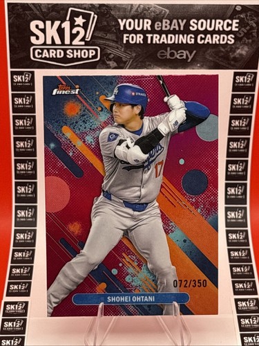 2025 Topps Finest Shohei Ohtani #16 Magenta Refractor /350