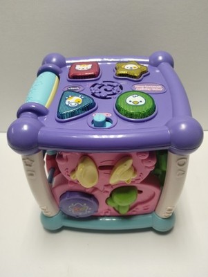 VTech 80-150589 Busy Learners Activity Cube 2014 Tested Working