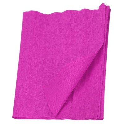 Crepe Paper Roll Crepe Paper Decoration 7.5ft Long 20'' Wide Fuchsia