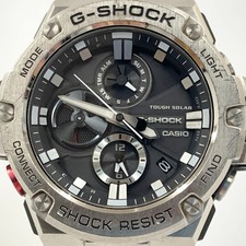 Casio G-Shock G-Steel Tough Solar GST-B100D-1AJF Silver Working