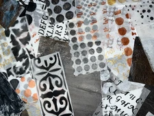 Collage Supplies: 50 Pieces for Collage Art, Junk Journals, and Scrapbooks